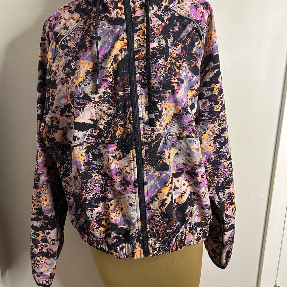 Fabletics Multicolor Abstract Jacket - image 4